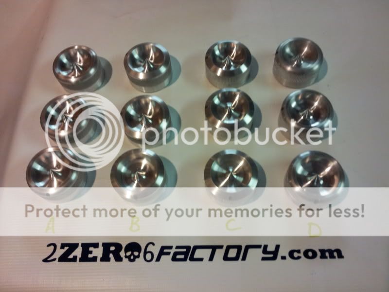 Billet HVAC knobs, gen 1. Small run! 2ZERO6 Factory | Scion xB Forum