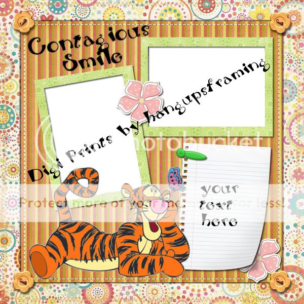 DISNEY POOH & FRIENDS~PRE MADE DIGITAL SCRAPBOOKING*CD  