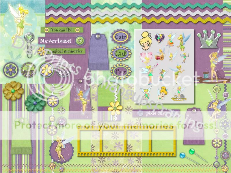 AND LOTS OF ELEMENTS PRINCESS THEME DIGITAL STICKERS,STAMPS, LABELS 