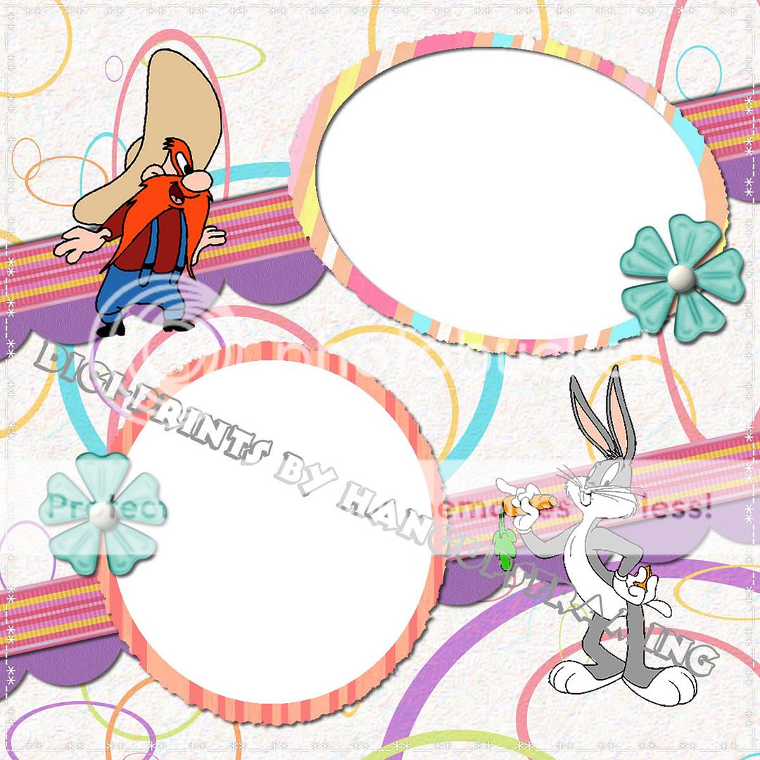 LOONEY TUNES~DIGITAL SCRAPBOOKING~PRE MADE PAGES~*CD*  