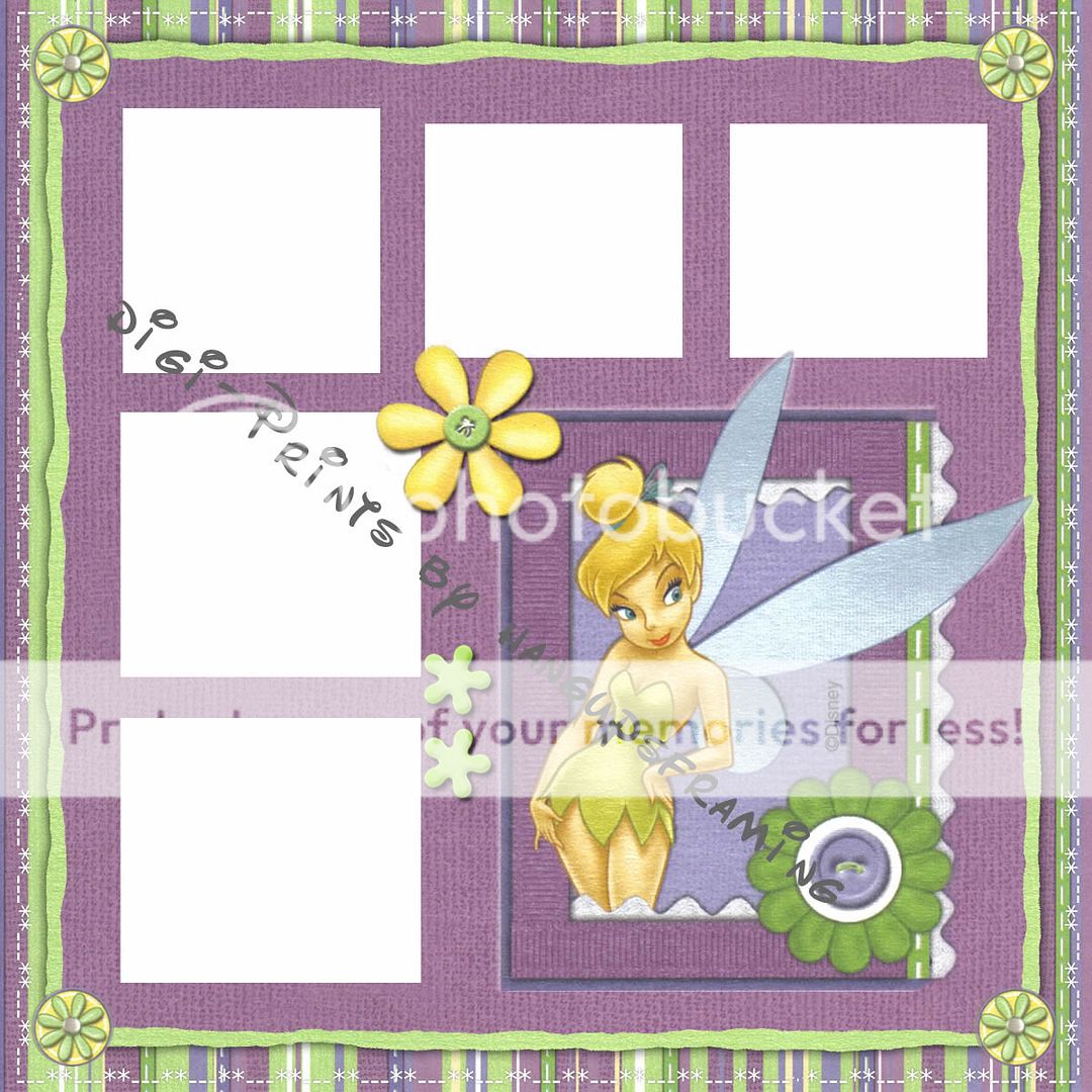 DISNEYS TINKERBELL~DIGITAL SCRAPBOOKING~ PREMADE ~*CD  